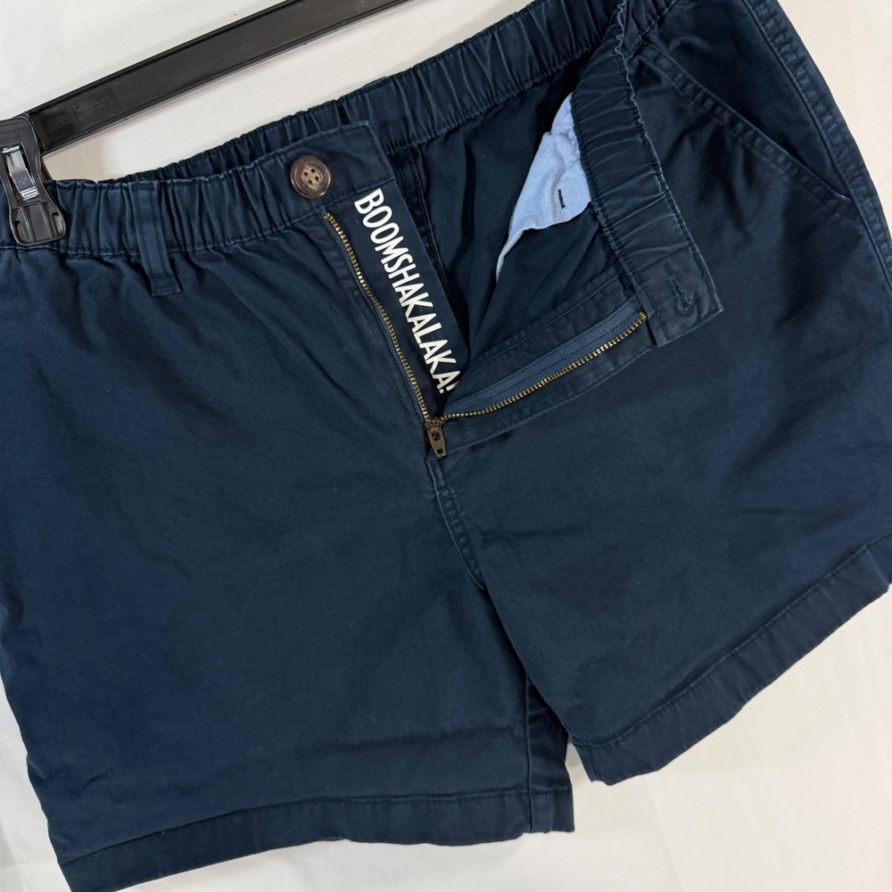 Chubbies Mens Everywear Shorts Navy Blue 5.5 Inch Inseam Regular Fit Large